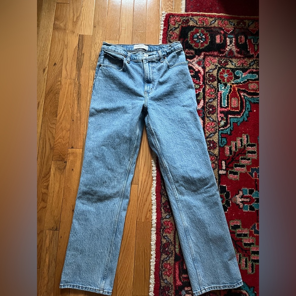 Abercrombie & Fitch 90s Ultra High Rise Straight